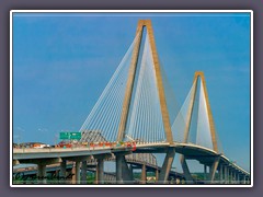 Charleston - die neue Brücke über den Ashley River