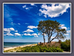 Ahrenshoop Künstlerort ziwschen Strand un Bodden