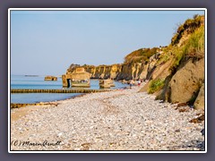 Bunkerreste an der Ahrenshoop Steilküste