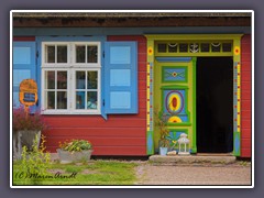 Prerowhäuser sind berühmt für ihre schmucken Haustüren