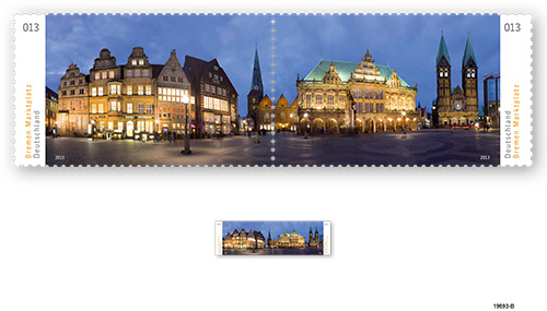 Panorama-Briefmarke