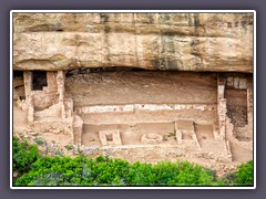 Etwa 600 Felsbehausungen gibg es in Mesa Verde 
