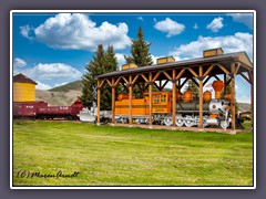 Unterwegs nach Gunnison Higjhway 50 - Denver and Rio Grande Railroad 