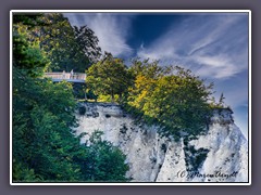 Blick auf Königsstuhl mit Skywalk