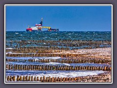 Stürmische Ostsee