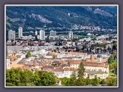 Chur - Kathedrale und Bischöfliches Schloss - Martinskirche