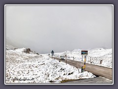 Erster Schnee Ende September am Albulapass