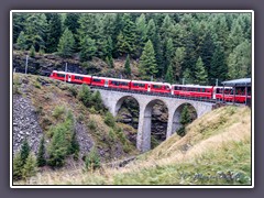 Im Kreisviuadukt von Brusio