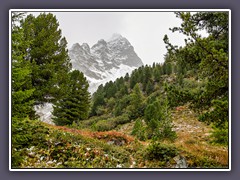 Malerische Herbstansichten am Albulapass