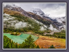 Rückfahrt nach Chur - vorbei am Lago Palü